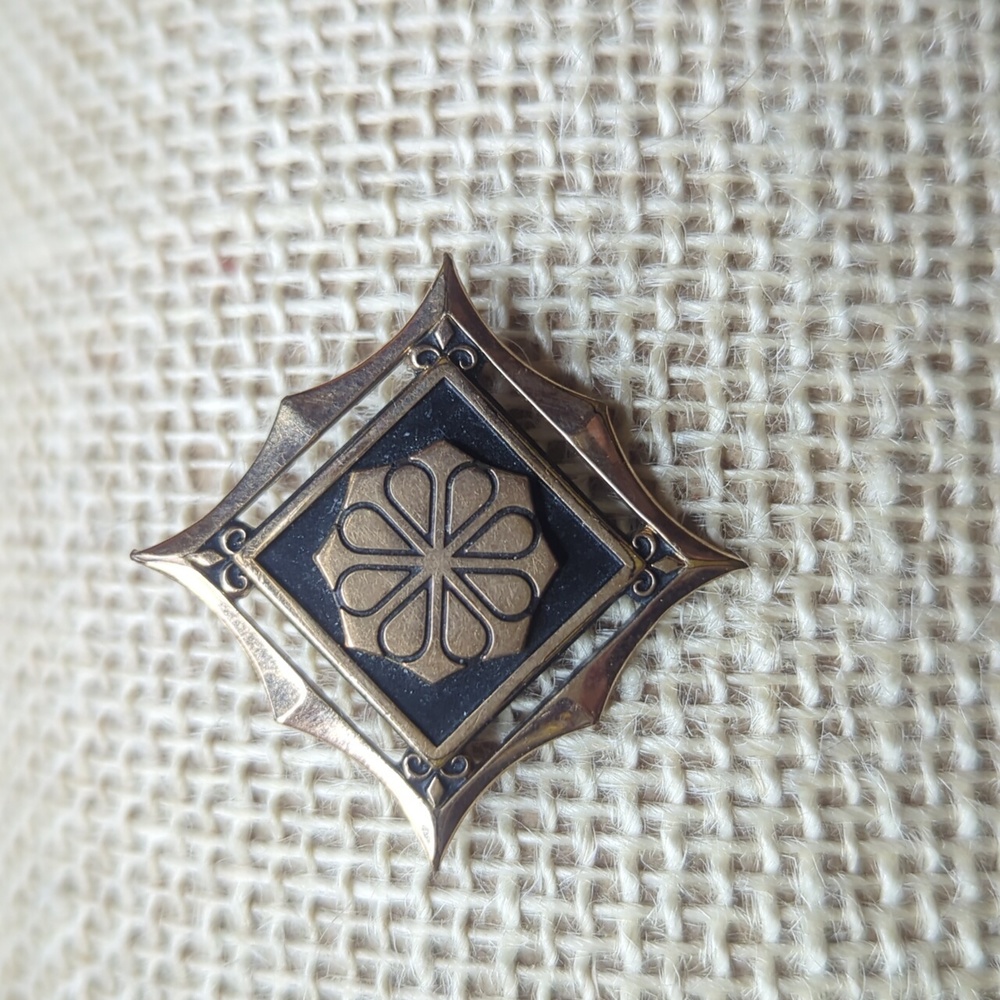 Gorgeous Vtg cTo 1/20 10k Brooch Pin